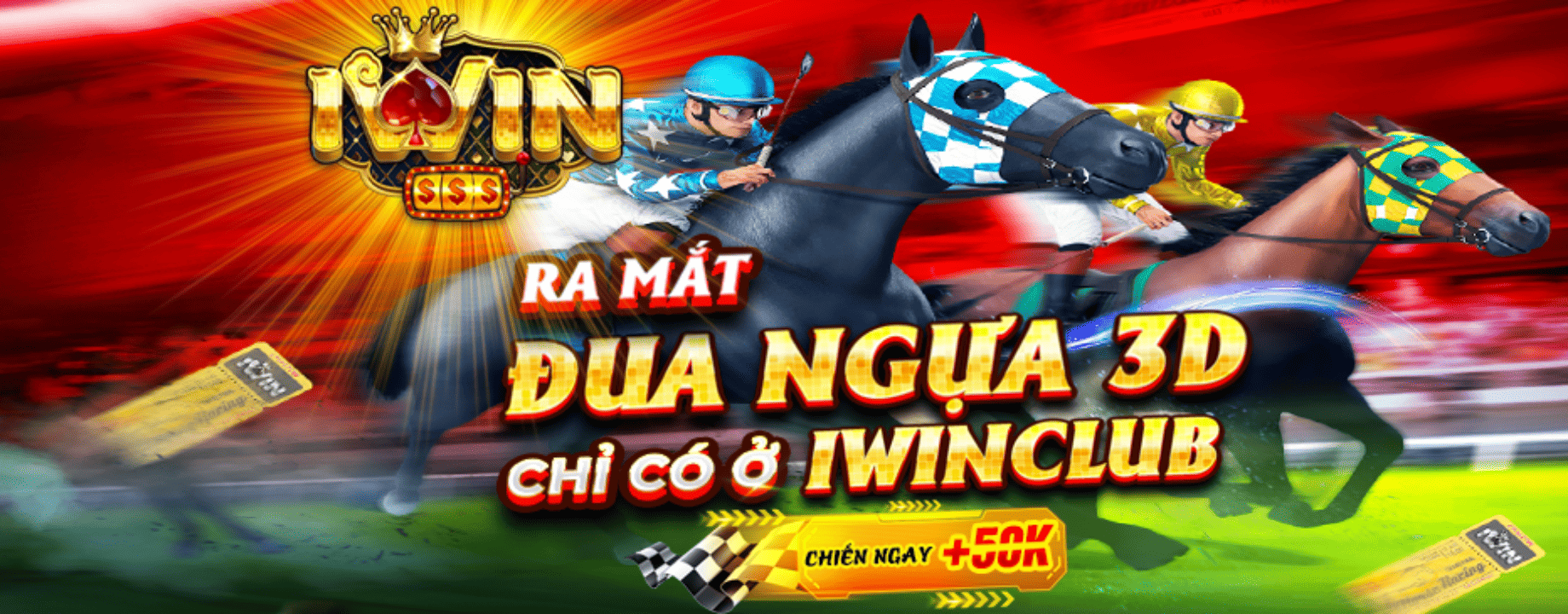 Đua ngựa 3d chỉ có tại iwinclub