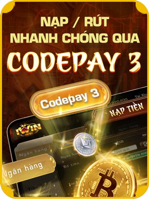 Nạp rút nhanh chóng qua codepay 3